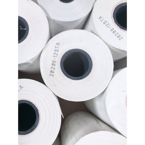 Lot of 15 thermal receipt paper rolls 2¼″ x 75′ – fits POS/registers - Picture 7 of 7